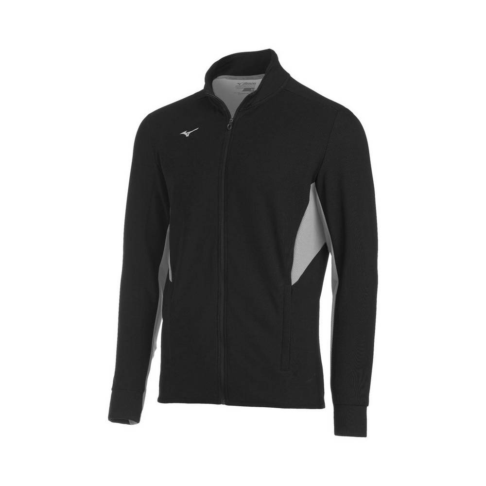 Chaqueta Mizuno Elite Thermal Hombre Negras/Gris Ofertas RBIJ-42310